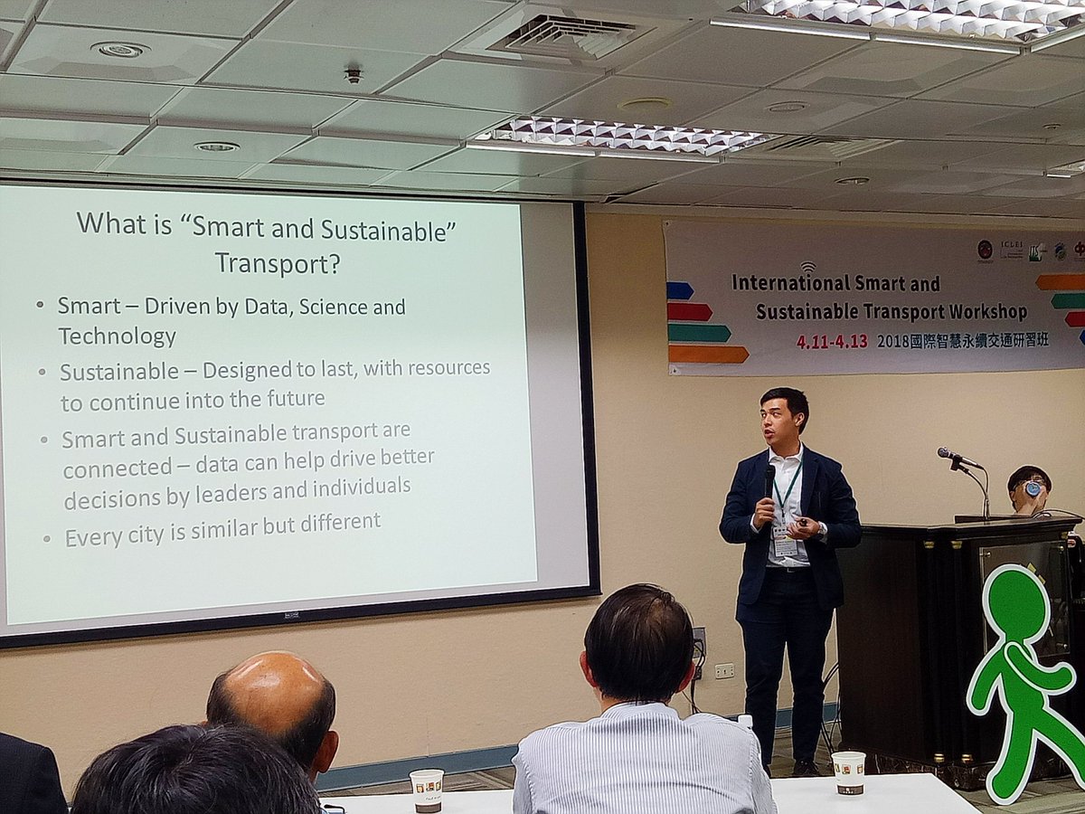 icleiseas's tweet photo. Anton Siy, Transport Manager of @PasigInfo shares learning and knowledge gained on #smart and #sustainable #transport from the three-day workshop. #SSTW @ICLEIKCC #NTU #ITSTaiwan https://t.co/sLrCq1mIPW