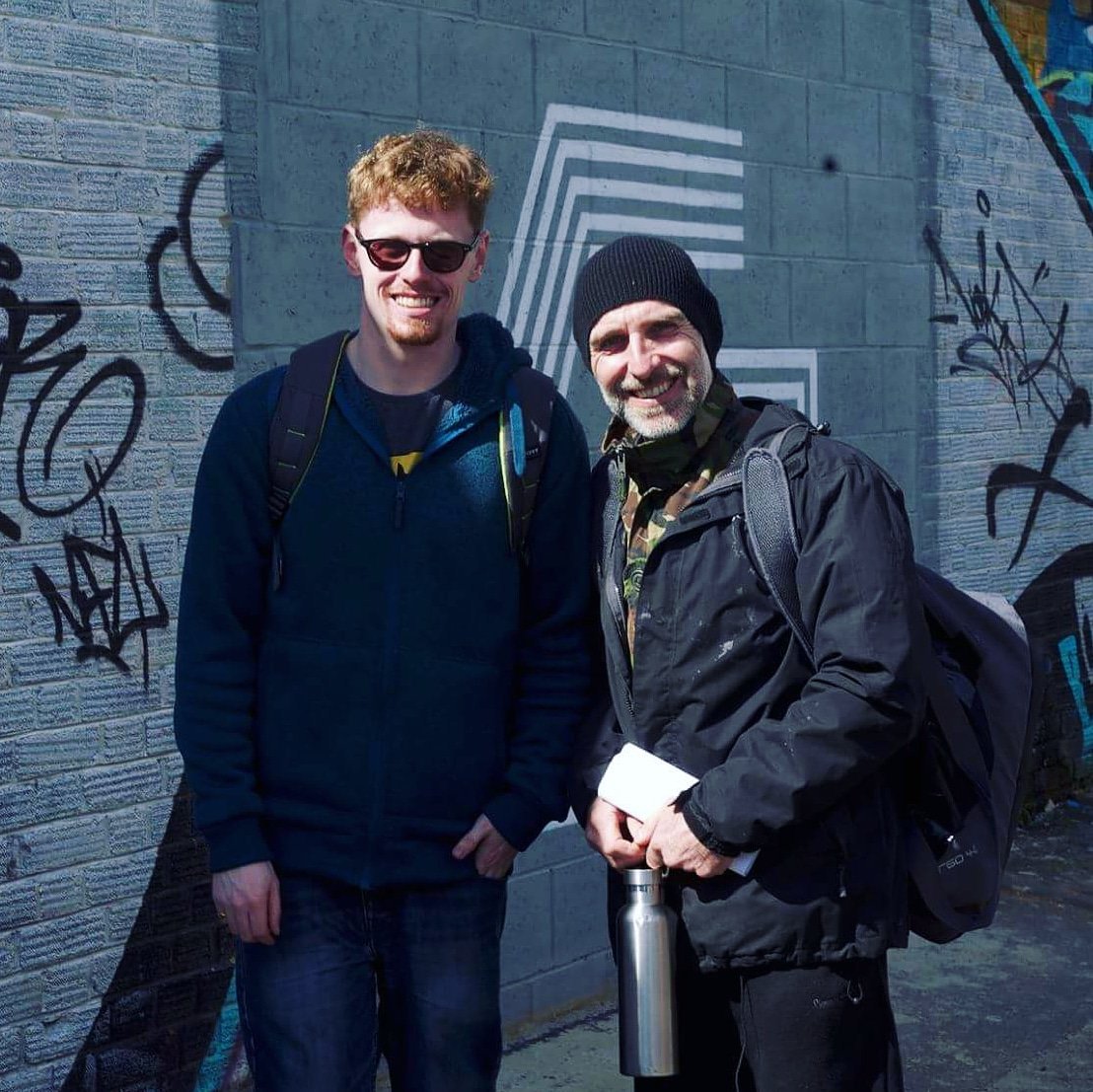 Harry_Allen94's tweet photo. Me and my actor Peter chilling on location 😁!!! #Joeshortfilm2018 #directorandactor #filmmaking https://t.co/mBQB6fBJTq
