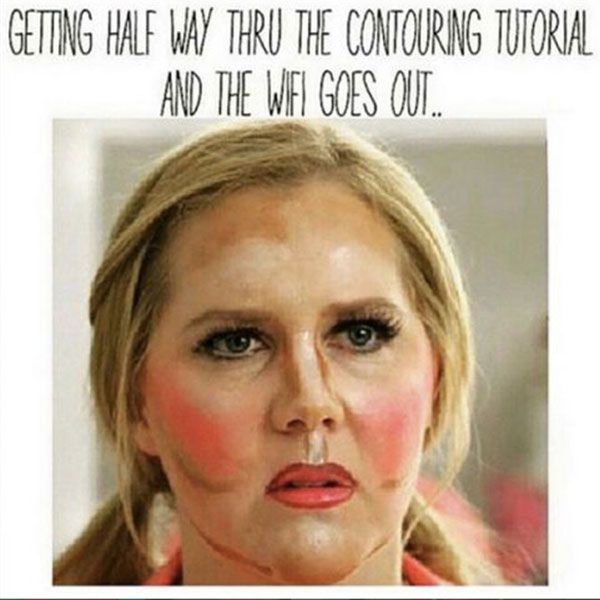 serenitypoynton's tweet photo. We know it’s Friday 13th but don’t be scaring people with your go at contouring! We saw this and had to laugh. If you are trying to get that on-trend make up look but failing – come and see our team of trained makeup artists! #contouring #makeupfails #makeupartists #makeuppros https://t.co/Cm7aqu5q0S