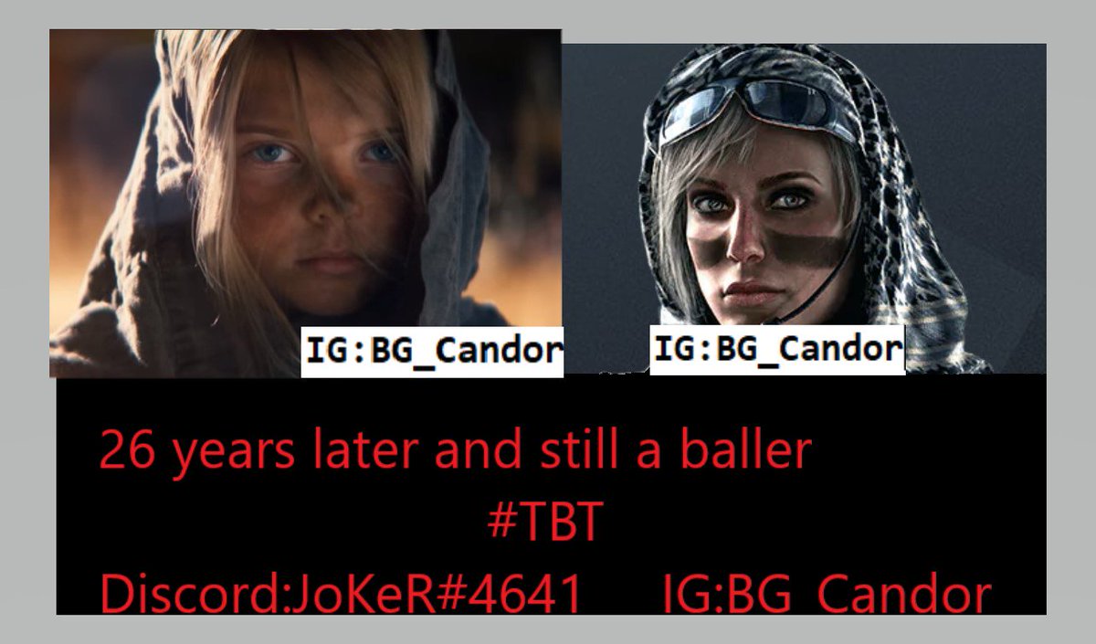 HopelessAulkii's tweet photo. 26 Yrs later and still a OG!!!!!!!! #R6S #ESL #ESLProLeague #pcgaming #RainbowSixSiege #RainbowSix #SIEGE6 #SIXSIEGE #RAINBOW #Valkyria #TBThursday #TBT #FFF #L4L #LFL #DISCORD #instagram #IG #XboxOne #XboxLive #XboxOneXEnhanced #XBOX #Uplaying #UPLAY #STEAM #CompetitiveGaming https://t.co/tqjvHVsrrX