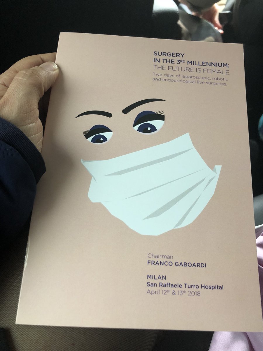 MtFil's tweet photo. Very beautyful congress, compliments to Prof Gaboardi and to all fermale urologists that demonstrated their professionality. #TheFutureIsFemale https://t.co/zskih5Et04