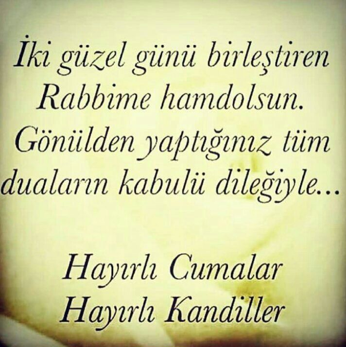 Hiç kimse kendisi için gizlenen müjde ve mutluluğu bilemez. Rabbim hayalini bile kuramadığınız mutluluklara ulaştırsın. Gönlünüzde olanı hakkınızda hayırlı, hayırlı olanı da gönlünüze razı eylesin. Avuç içlerinde sakladığınız bütün dualarınız kabul,  olsun #DidemDelen
