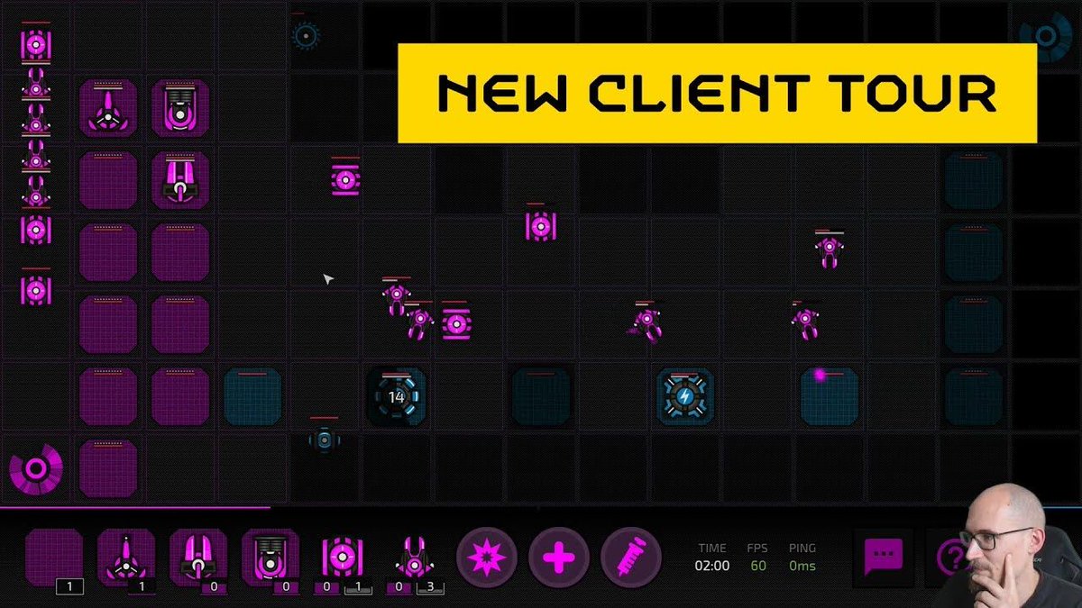 coregrounds's tweet photo. In preparation for the start of the beta next week, I've created a little tour of the new version of Coregrounds. Let me show you around the new client and explain some gameplay changes: https://t.co/RvbGafM4Io #coregrounds #gamedev #indiegame https://t.co/gua4SdKIl4