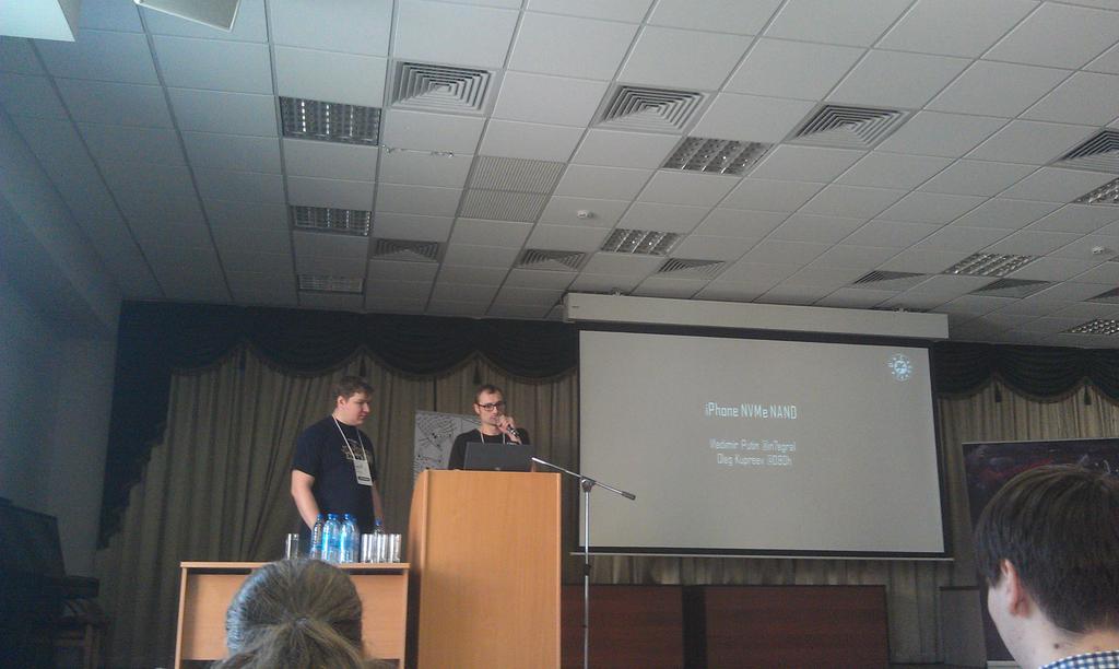 delimitry's tweet photo. Talk by @090h &amp; @in7egral @DC7499 at #RuCTF2018 #RuCTF #dc7499 https://t.co/mtS97Znf0t