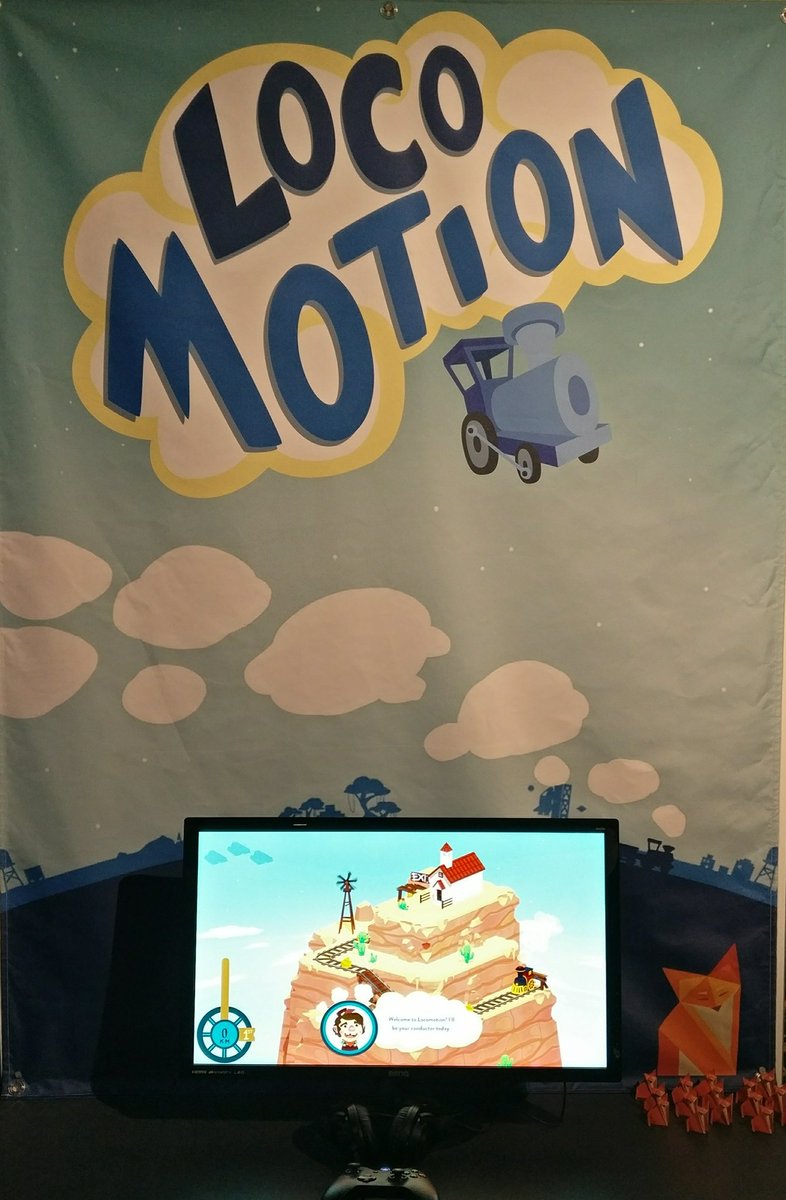 LocomotionGame's tweet photo. The doors are open! Come and play Locomotion at the Indie Zone @EGX !

#EGXRezzed #Rezzed2018 #indiedev https://t.co/xjZIqgUs6g
