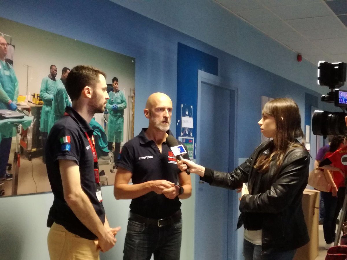 simnova_UPO's tweet image. I dott. @carenzmd e @PLIngrassia, ideatori della #SIMCUP, ai microfoni @ItaliaRai. #simcupitalia2018 @camcom_novara @PID_CamCom @ComuneNovara @UniAvogadro