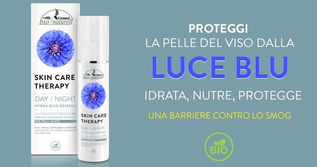 Vitamol_'s tweet photo. Secondo recenti studi l'esposizione #luce (BLU) HEV (High-Energy Visibile Light). Provoca, alla lunga, macchie scure sull’epidermide, rughe e colorito spento. Proteggiti con HYDRA #BLUE #DEFENCE #biologica  https://t.co/ToAE79Ts66 https://t.co/hzSpggSwMi