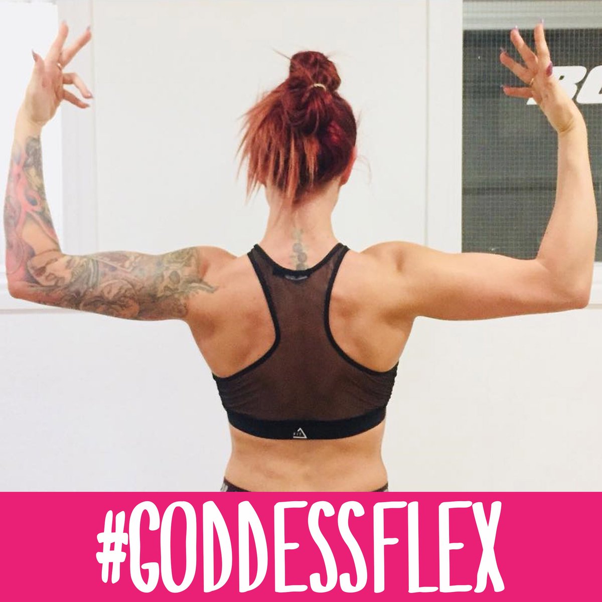 goddessnutri's tweet photo. This Friday's #GoddessFlex feature is the amazing @linziebelle_ with her impressive back flex!😍 For your chance to be featured next week, use our hashtag on your best flex photos!💪 https://t.co/umicVYIuQ2
