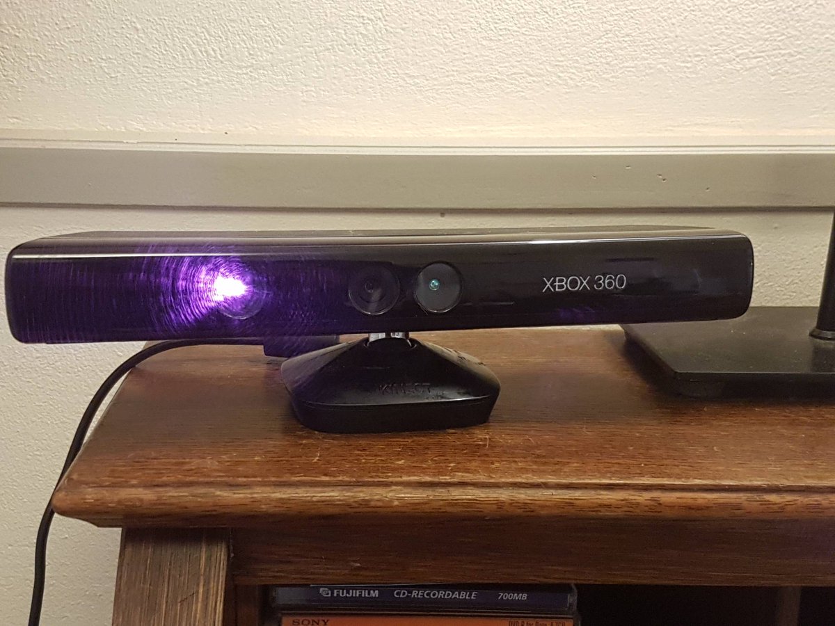 Duplicate3D's tweet image. Dusting of my Kinect 360 for testing 3D Selfies. 
Step1: Get the software running.
Step2: Mount on a LED strip for good color 3D Scanning.

#3d #3dprinting #3dscan #3dscanning #geometry #studio #art #artist #kinect #photogrammetry #electronics #technology #3dselfie #selfie