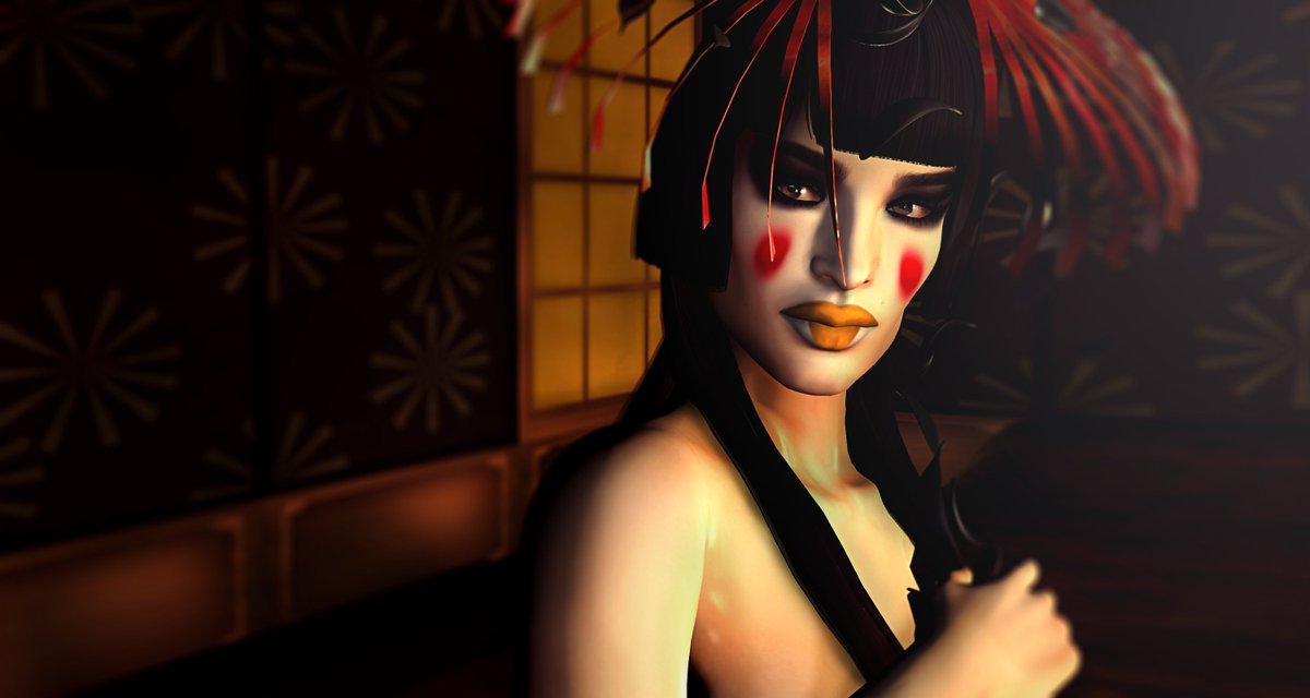 SunnyDifference's tweet image. NEW from ZIBSKA for Neo Japan event - 31 March/ 22 April 2018 :
-&amp;gt; Shizuko make-up(lipstick, eye shadow &amp;amp; blush) with hat&amp;amp;cascade
Amazing color mixes, with appliers for all types.
&amp;lt;a href="maps.secondlife.com/secondlife/GAB…" rel="nofollow"&amp;gt;NEO-Japan SL&amp;lt;/a&amp;gt;