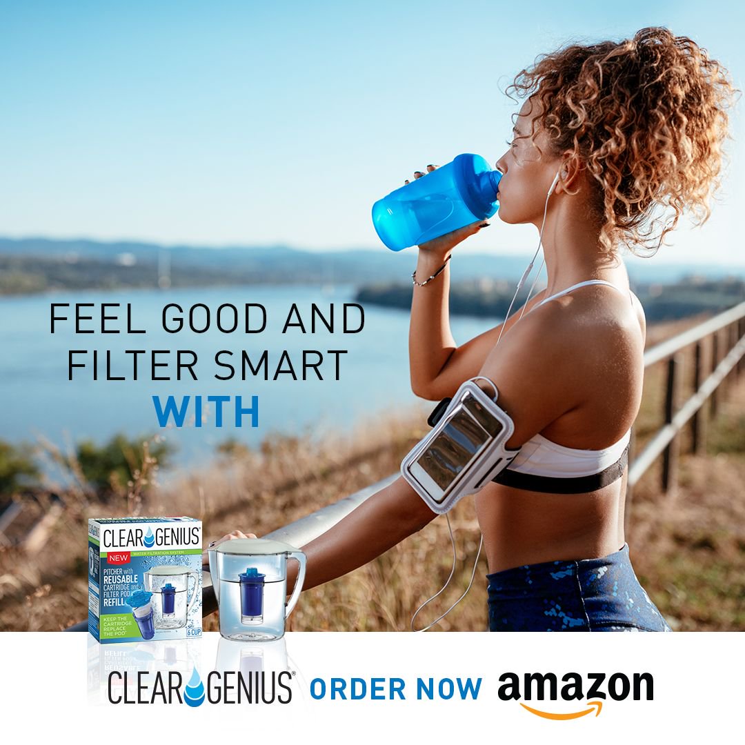 clear_genius's tweet photo. Keep #Hydrated, Feel Good, &amp; Filter Smart with #ClearGenius!

Order your #WaterFiltrationSystem on #Amazon today! - 

https://t.co/Xoh4rcHC1t https://t.co/5VjkiiXR9Y