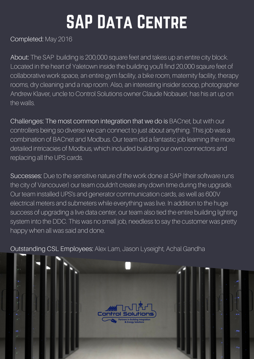 csl_ltd's tweet photo. This was a pretty interesting little project. We have worked with SAP a lot over the years, it is because of projects like this that they keep calling us to work on their site. Great work Alex, Jason and Achal for upholding our high standards. https://t.co/iiadgT7n26