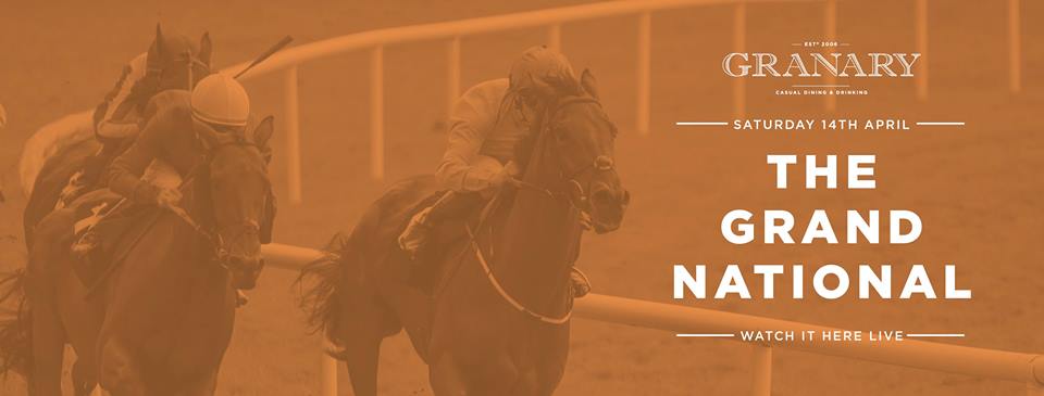 We'll be bringing you all the live action from Aintree.. 
16/1 or 100/1, follow your favourite from start to finish.
Call 0131 554 9465 to book a table!