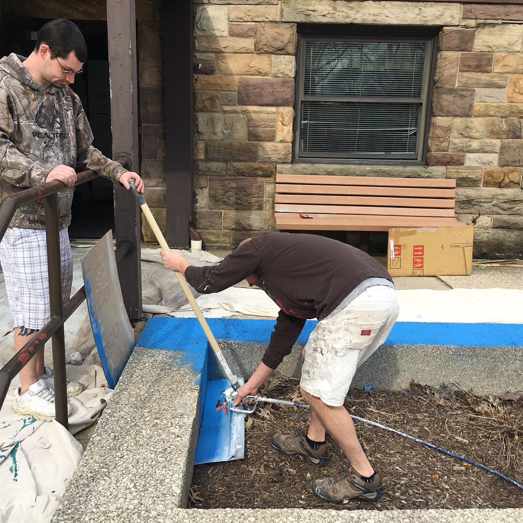 playakron's tweet photo. We’re doing it! ☀️🎨🤘🏼 #reservoirpark #atplayakron @AkronOhioMayor https://t.co/rrcscs2reE