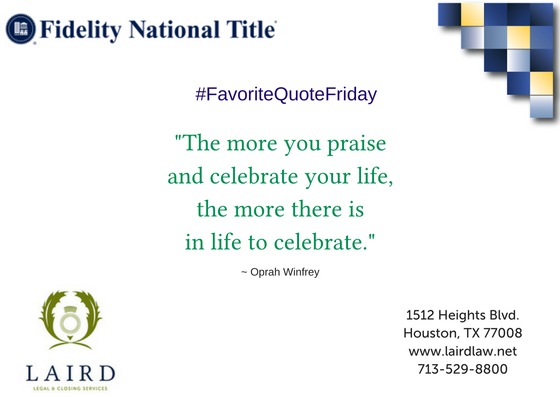 FidelityHeights's tweet photo. #FavoriteQuoteFriday #Praise #Celebrate #Life https://t.co/QvOOQsCoWK