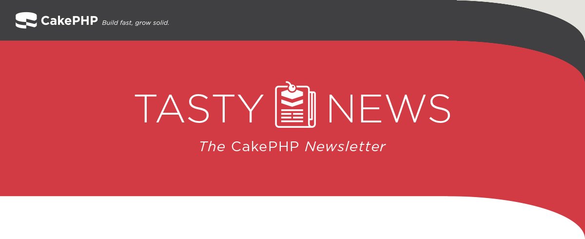 cakephp's tweet photo. Did you see the latest newsletter? We talk #CakeFest2018 - be sure to subscribe! #CakePHP #newsletter #oss #phpc #php https://t.co/64mUfOV9TC https://t.co/kjtlDJ52hC