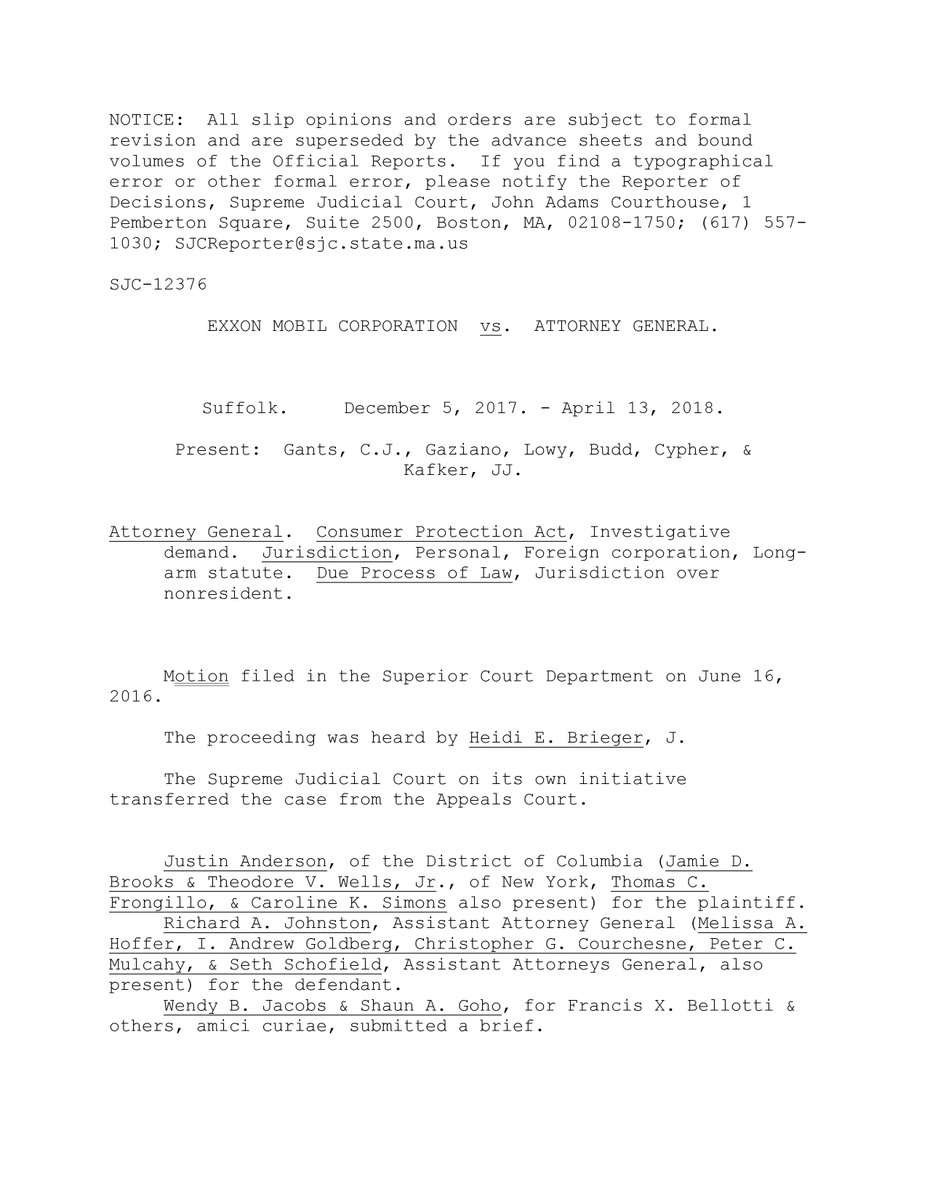 AGHealeyArchive's tweet photo. #BREAKING Exxon’s scorched earth campaign to block our investigation was entirely rejected by the courts once again. Now #Exxon must come forward with the truth: what it knew about climate change and when.
https://t.co/9jne5z5SSC https://t.co/a6fdEU5YkY