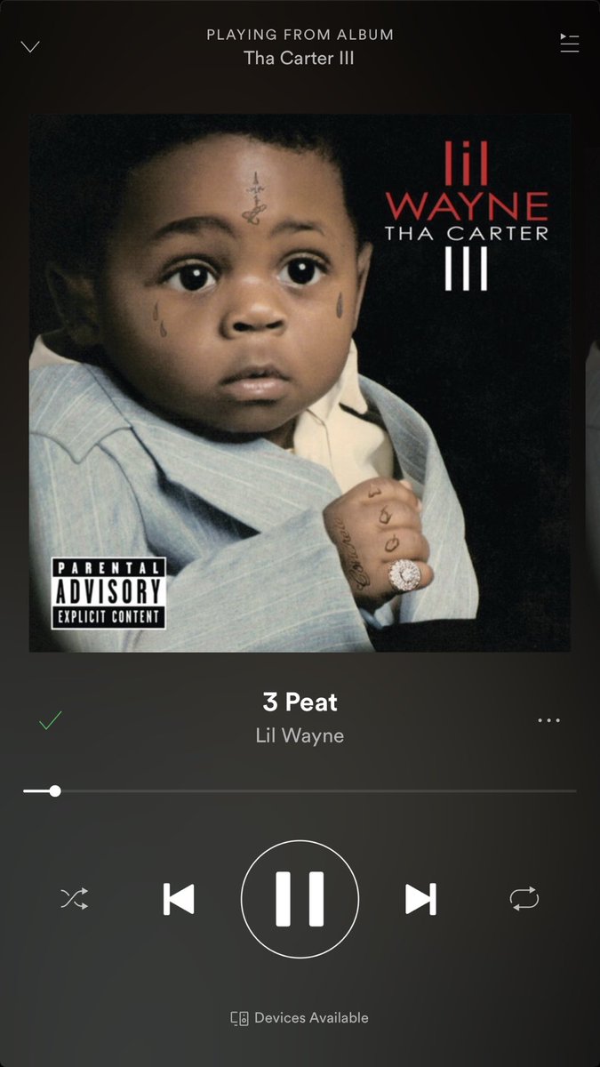 Twanthebomb's tweet photo. 3 peat on Repeat #FridayMoood https://t.co/b2p8ZZ2wCW