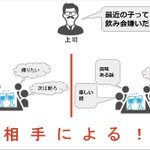 最近の子は飲み会が嫌い？飲み会に行くのは相手によるかも!