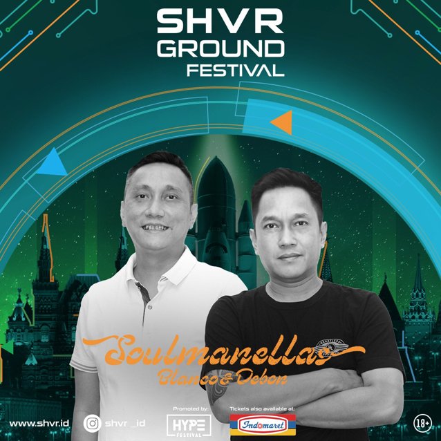 Be prepared SOULMANELLAS (blanco &amp; debon) is back @ SHVR Ground Festival 2018....