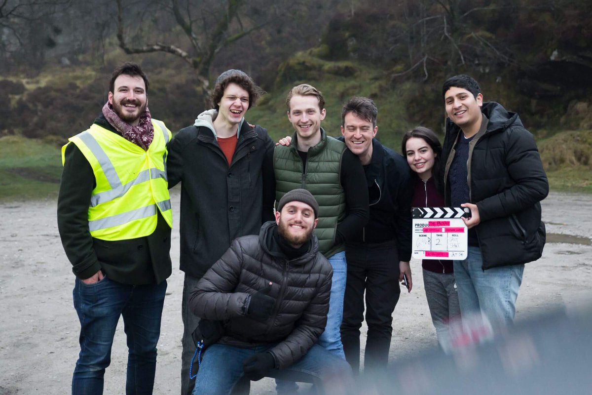 Yesterday we finished shooting for The Package, loads of work but incredibly rewarding. Here is our wrap photograph and unfortunately for @john_ammirati we only took one #filmmaking #shortfilm