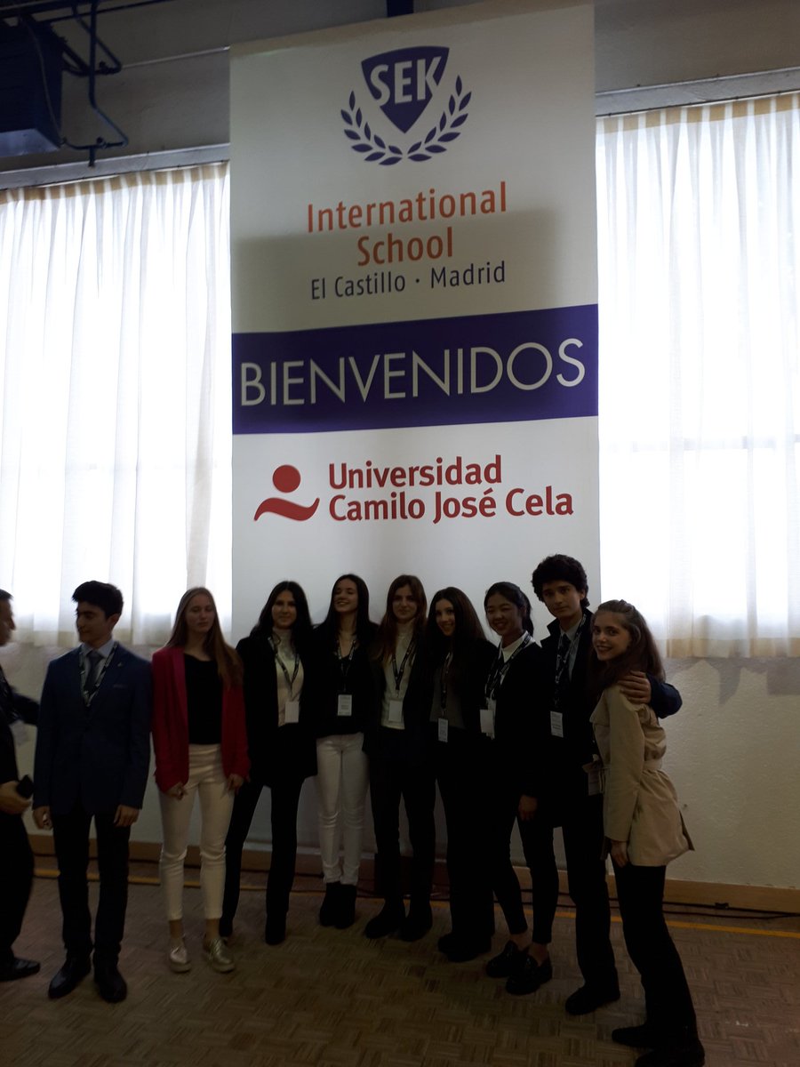sekintschools's tweet photo. Los alumnos de @SekElCastillo @SEKCiudalcampo @sekalboran @SekCatalunya y @sekatlantico ya están en #LigaCICAEUCJC donde han comenzado el primer #debate de la II Liga de Debate Preuniversitario ¡A por ello! #TrabajoEnEquipo #pensamientocritico  @CICAE_Educacion @universidadcjc https://t.co/P4wEA4QtWl