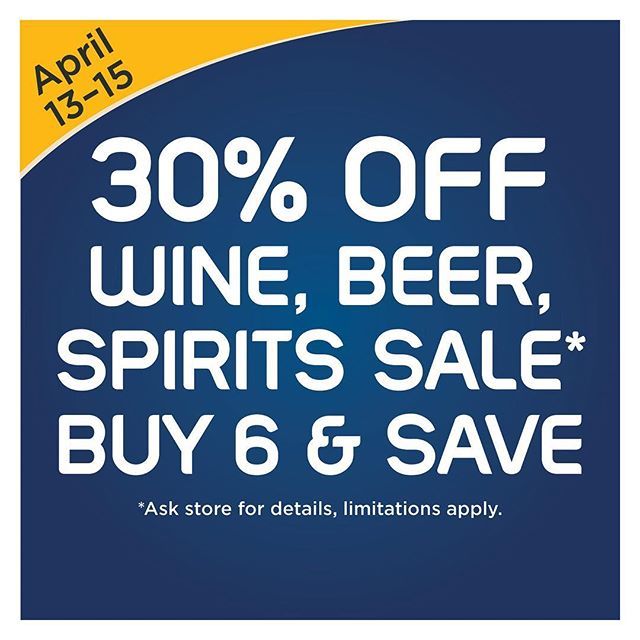 gelsonsmarkets's tweet image. Starting TODAY for #thisweekendonly! Save 30% on #Gelsons wine, beer, and liquor 🍷 ift.tt/2GUHH9S