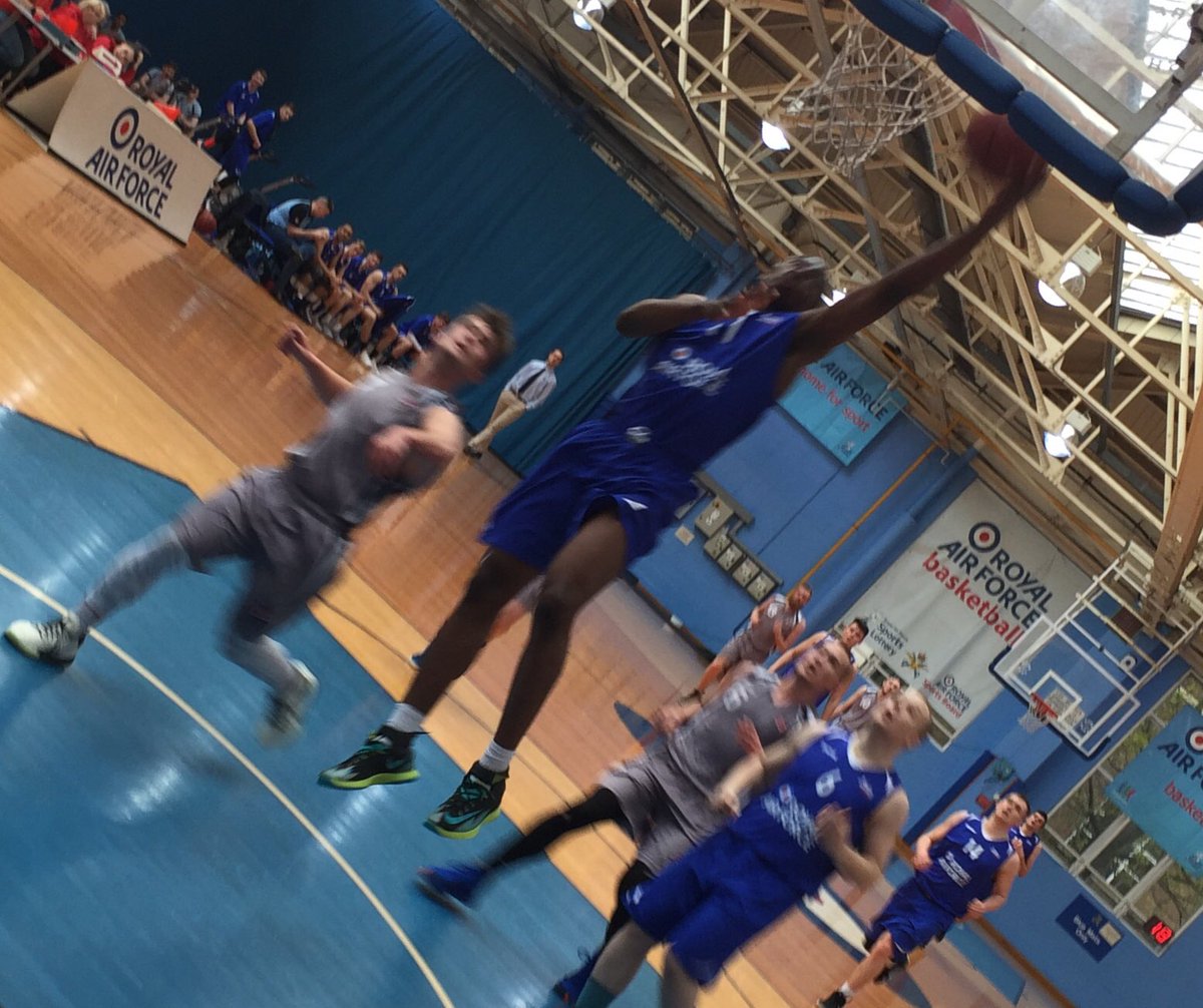 rafbasketball's tweet photo. Great start for #RAFBasketball #interservices RAF Under23 beat Navy 85-60 #letsgoairforce #RAF100 @RAFSportsFed https://t.co/rpzL4ax7jb