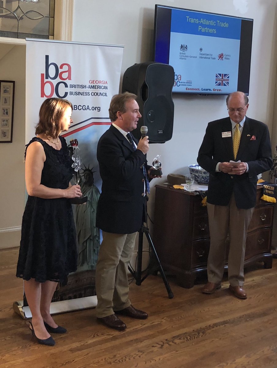 GBWeekend's tweet photo. Thanks @PilmoreBedford @UKinAtlanta and @babcga for hosting last nights splendid event. It was a great way to kick off #GBWeekend. https://t.co/0qrJOtpKrd