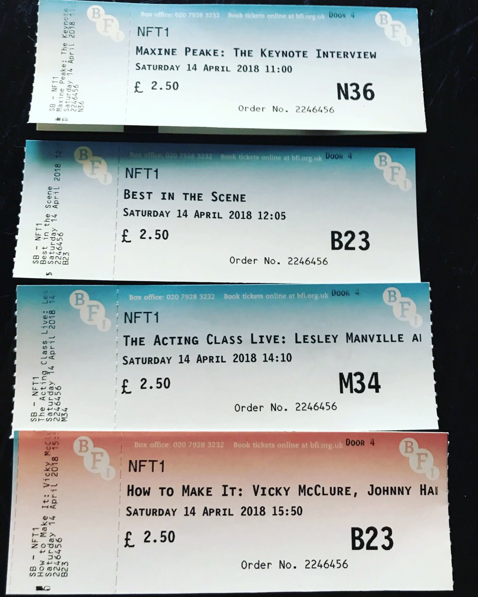 ToddVonJoel's tweet photo. #OngoingProfessionalDevelopment @BFI
#WorkingClassHeros
#JohnnyHarris #VickyMcClure #MaxinePeake @sbaigcasting
@DesHCasting #AsifKapadia #NaomiAckie #LesleyManville #CraigParkinson https://t.co/WJa8d7XXr8
