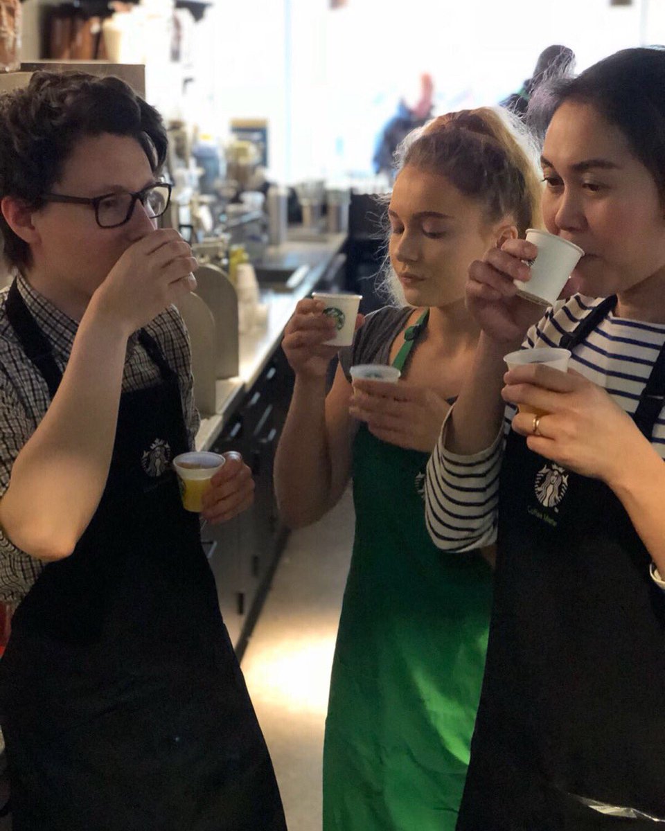 StarbucksBrum's tweet photo. Coffee Tastings☕️💚 #tobeapartner #starbucksuk @StarbucksEMEA https://t.co/ny8TKEOBdU