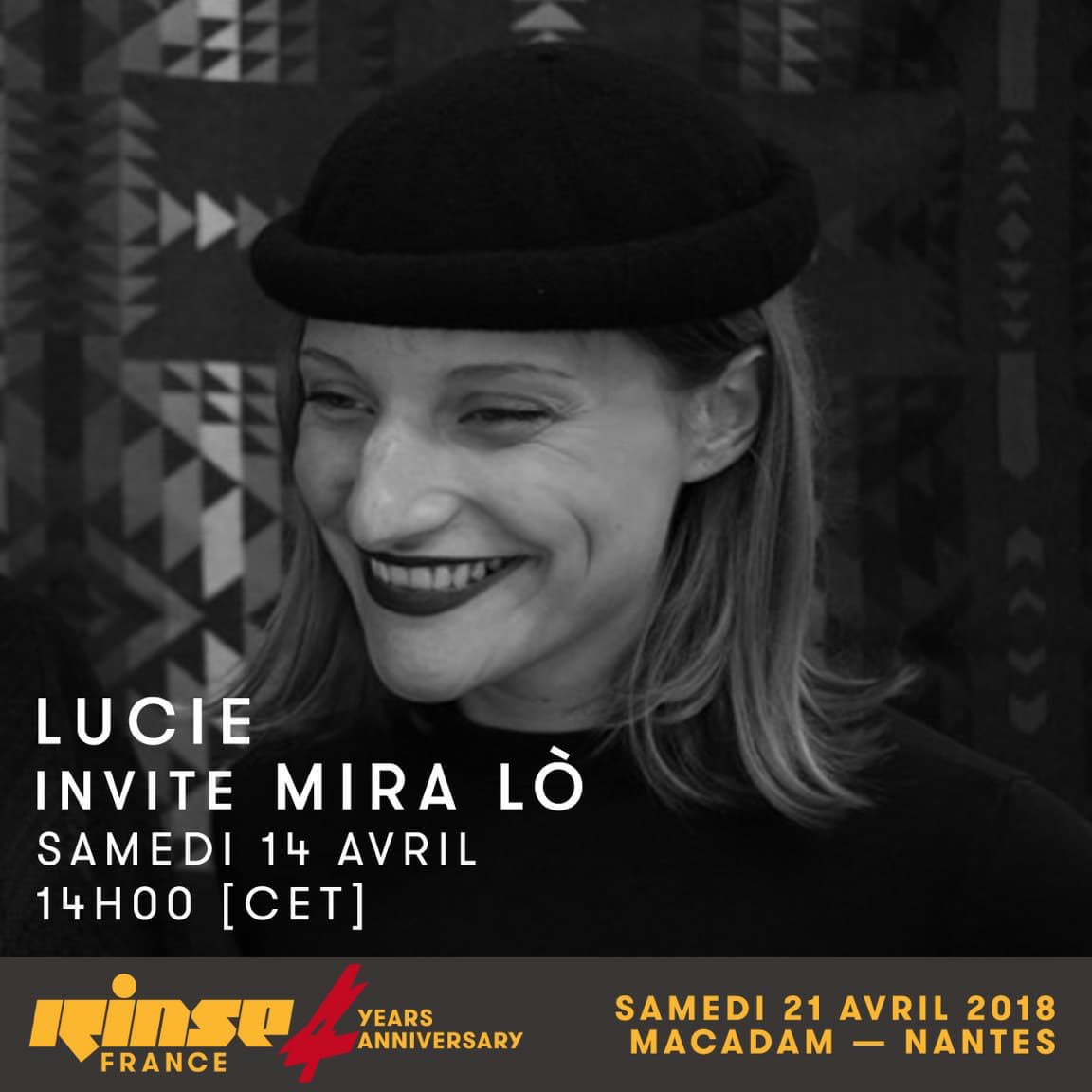 bienvenueagency's tweet image. Mira Ló sera sur @RinseFrance demain à partir de 14h ! #rinsefrance