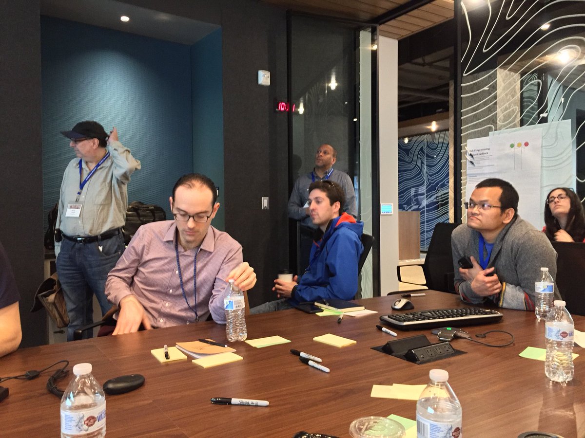 WilliamABrownJr's tweet image. @agilenewengland  #mobprogramming2018 @williamabrownjr                               Mob Programming 2018 - Refactoring legacy code - Steve Bement and Danijel Arsenovski