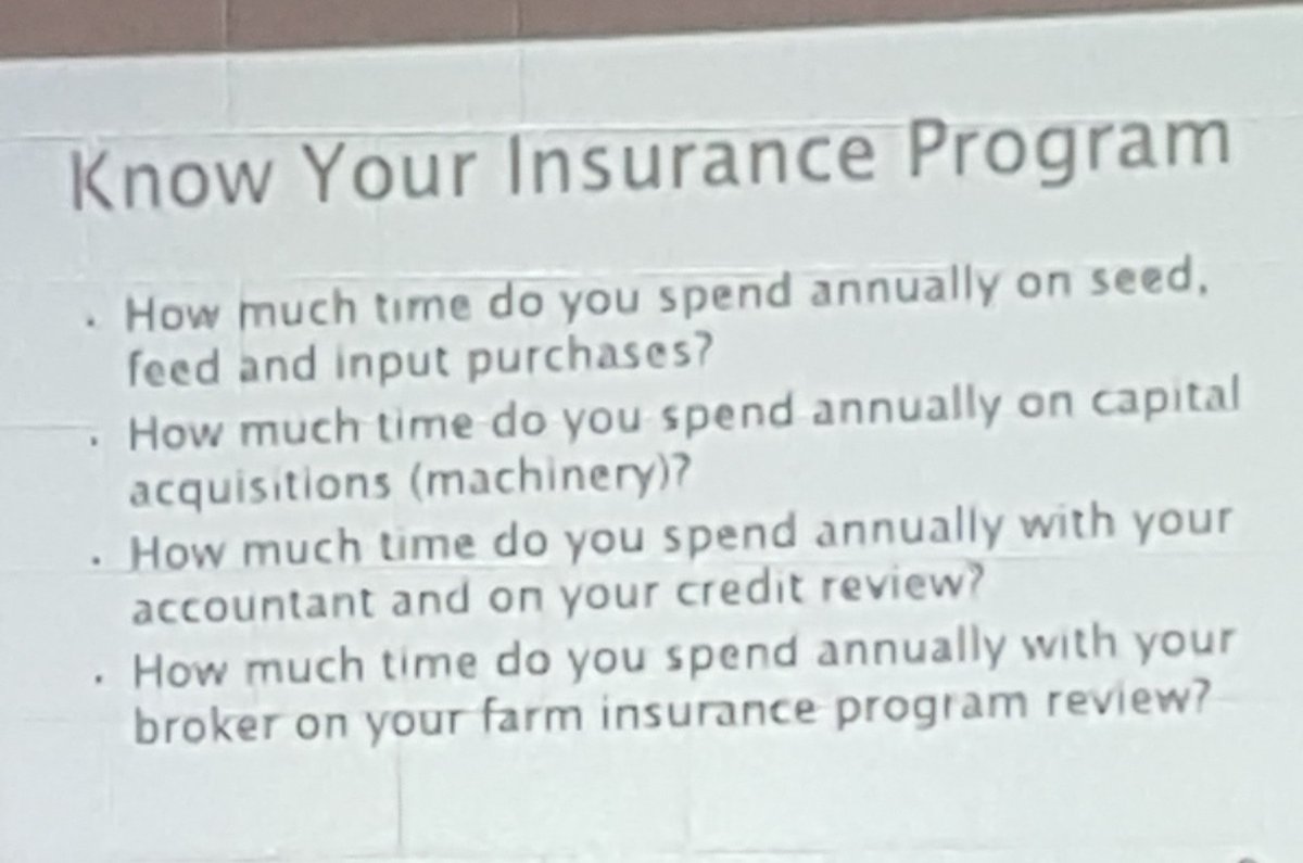 BirnamPork's tweet photo. Mike Brine @TrilliumMutual discusses "Who is responsible for the insurance on new construction?" Have the insurance talk before you start your construction project. Agricultural Building Projects #FCCAgKnowledge @FCCagriculture https://t.co/xBJ6P3FDyc