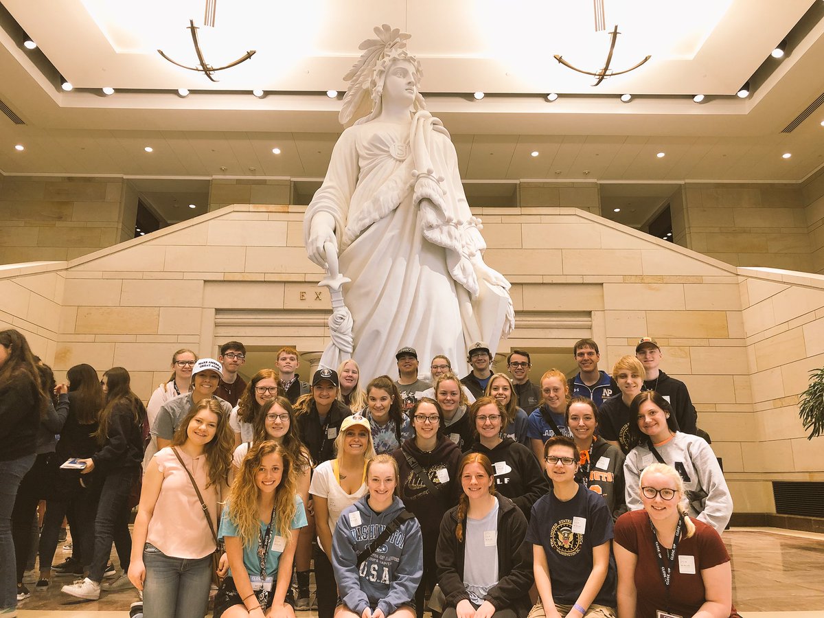 Last hoorah in DC at the capital building