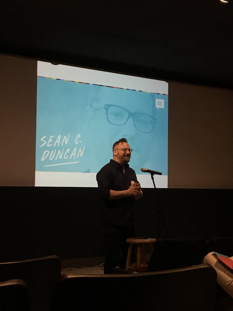 We couldn’t be happier that C-Ville has it’s own Creative Mornings Chapter! Great talk on game design this morning by Sean C Duncan.
