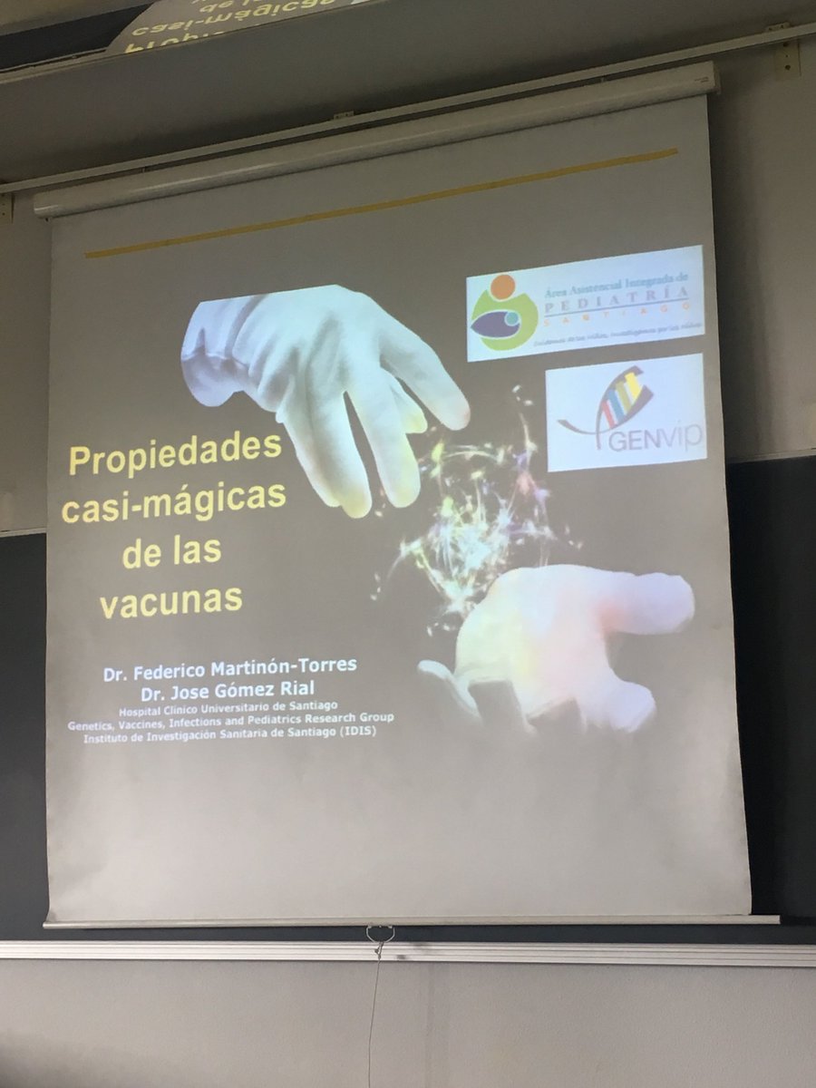 ivanberfer's tweet photo. Disfrutando en el III Neumoforo. Magnifico charla del Dr. Federico Martinon y Dr. José Gomez. “Propiedades casi mágicas de las vacunas” #Neumoforo #Neumoexpertos #Neumonia https://t.co/8ST6ebVHVE