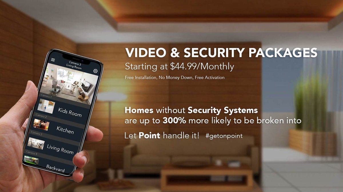 point_security's tweet image. Protecting your family and home should be simple. Point can help. Give us a call or message us today. 

#protectourcommunities #getonpoint