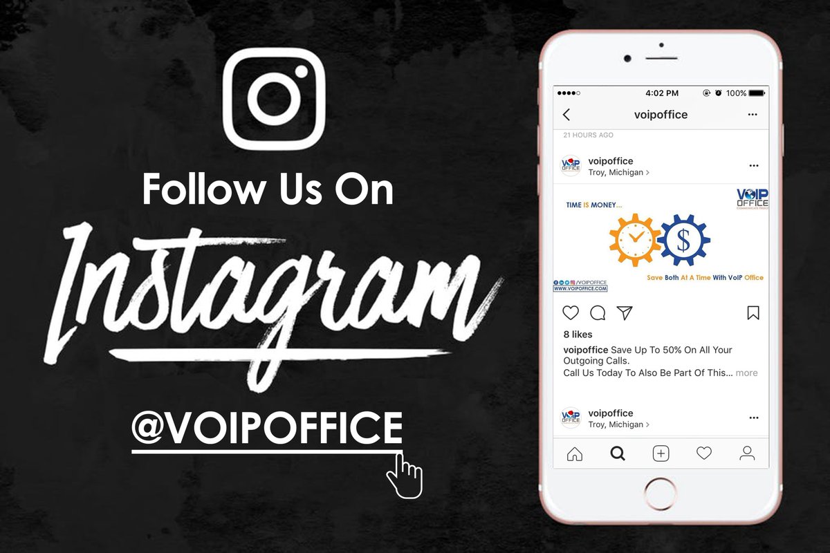voipoffice's tweet photo. We Are On Instagram!
Be sure to give our Instagram page @VoIPOffice a follow in order to get more of our daily updates <3
#voipoffice #collaboratingworld
#communicatefreely #voip #communication #solution #cloud #service #phone #ip #pbx #polycom #followus #instagram #love https://t.co/2WNtVdATGi