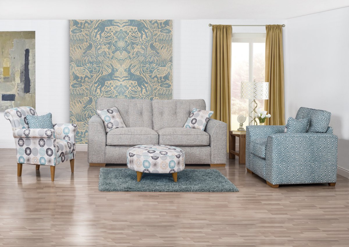pa_furnishings's tweet photo. Our HUGE #Clearance Continues!💥This #FabricSofa group includes a grey #2SeaterSofa with #PrintCushions, #Armchair, #AccentChair &amp; matching #Footstool &amp; is JUST £999 for the set! WAS £2549! Visit us in store for more offers! See more Fabric Sofas here> https://t.co/52AVp8N2ZW https://t.co/0UxSF7J0nr