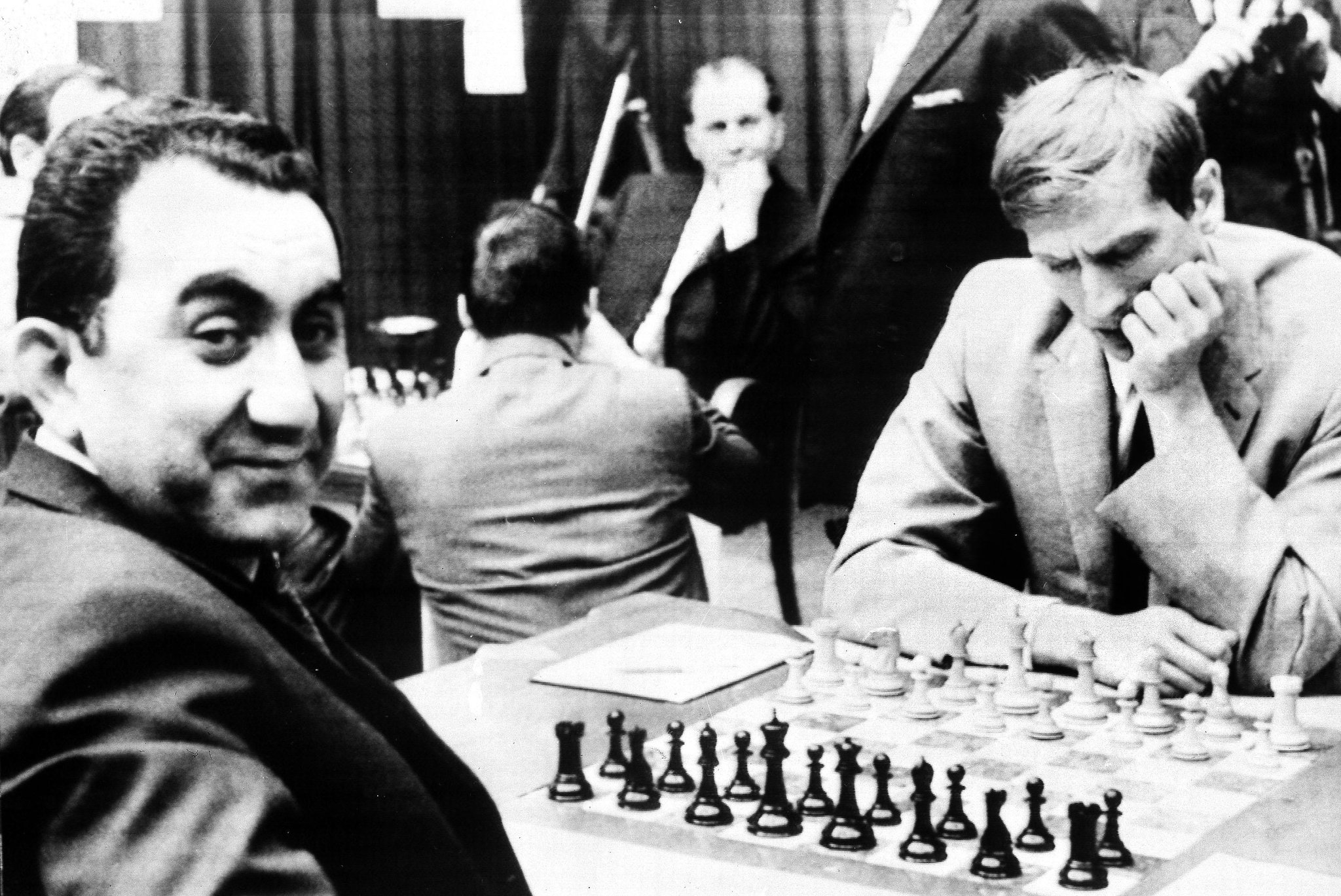 Bobby Fischer vs Tigran Petrosian di Match  URS-All World  1970 