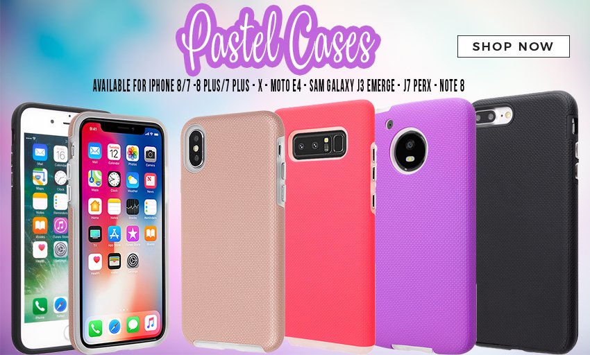 WinnerWireless's tweet photo. Happy Friday! Our Pastel Protective Cases are Selling F-A-S-T!
#wholesale #wirelessaccessories #iphone #samsung 

Shop Here-> https://t.co/IRHiZYgdyl https://t.co/mV2DBCsru3