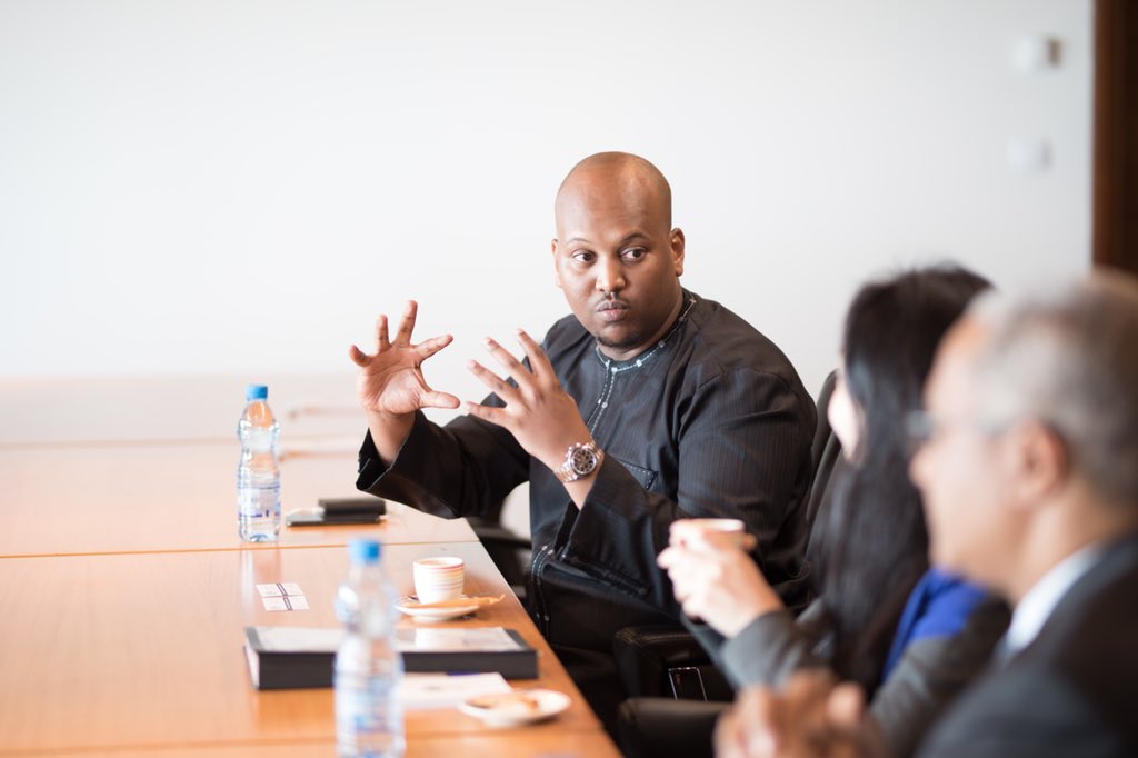 libansoleman's tweet photo. Félicitations au #FGIS pour la conduite de l’avancée des projets structurants avec des #investisseurs qui confirment une fois de plus l’attractivité du cadre des affaires au #Gabon! https://t.co/zDK6tejibR