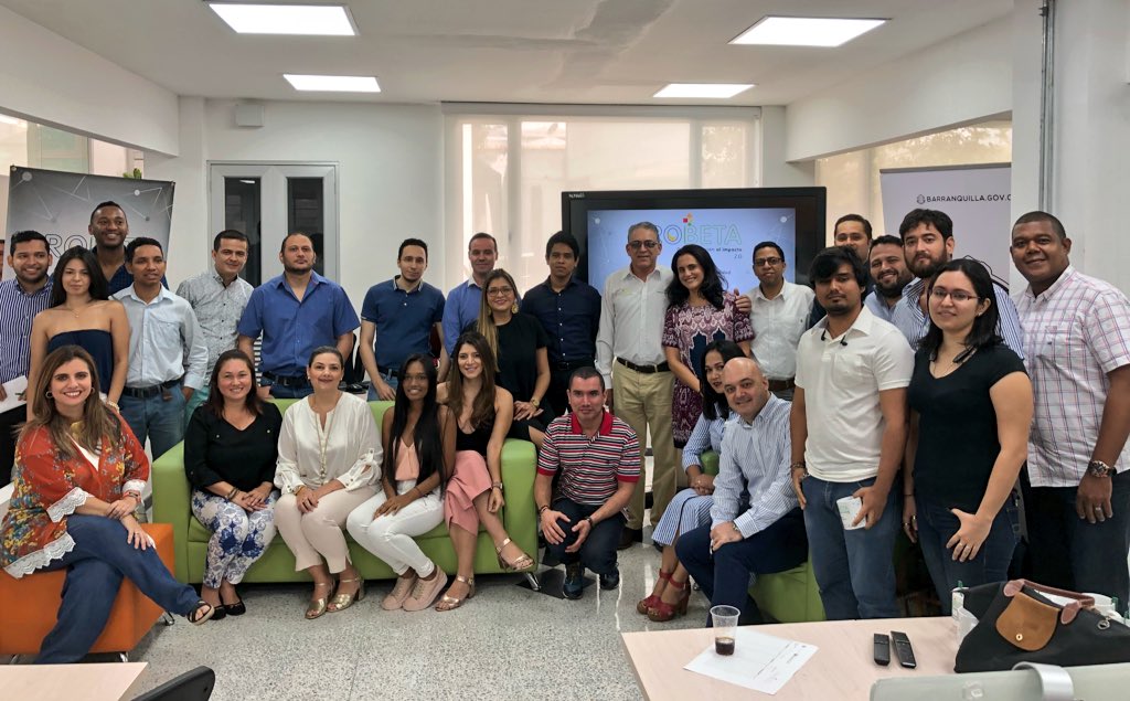DesEconomicoBAQ's tweet photo. #AEstaHora damos la bienvenida a las Iniciativas ganadoras de nuestro programa #Probeta2.0. ¡Éxitos a todos! https://t.co/Xk76WbaXr1