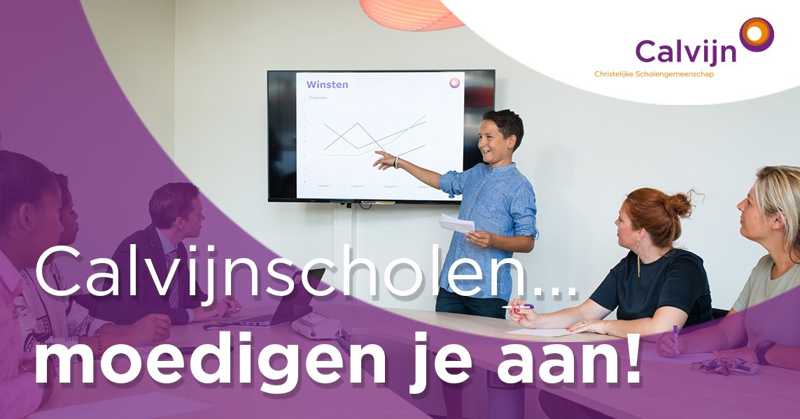We moedigen onze leerlingen aan ergens voor te staan! Alle Calvijnscholen zijn verschillend, maar delen wel dezelfde kernwaarden. Met beelden laten wij de komende tijd zien waar wij voor staan. Lees meer op calvijn.nl/typisch-calvijn