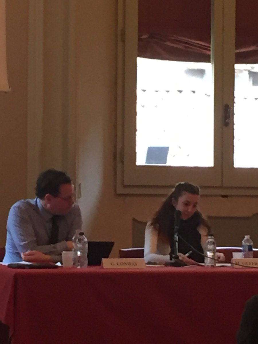 JMN_LAwTTIP's tweet photo. Marion Geffrault (Rennes 1) on conditionality clauses and their limits at the II LAwTTIP Joint Conference in Bologna @celkcl @cirde_unibo https://t.co/qVUY8awEyk