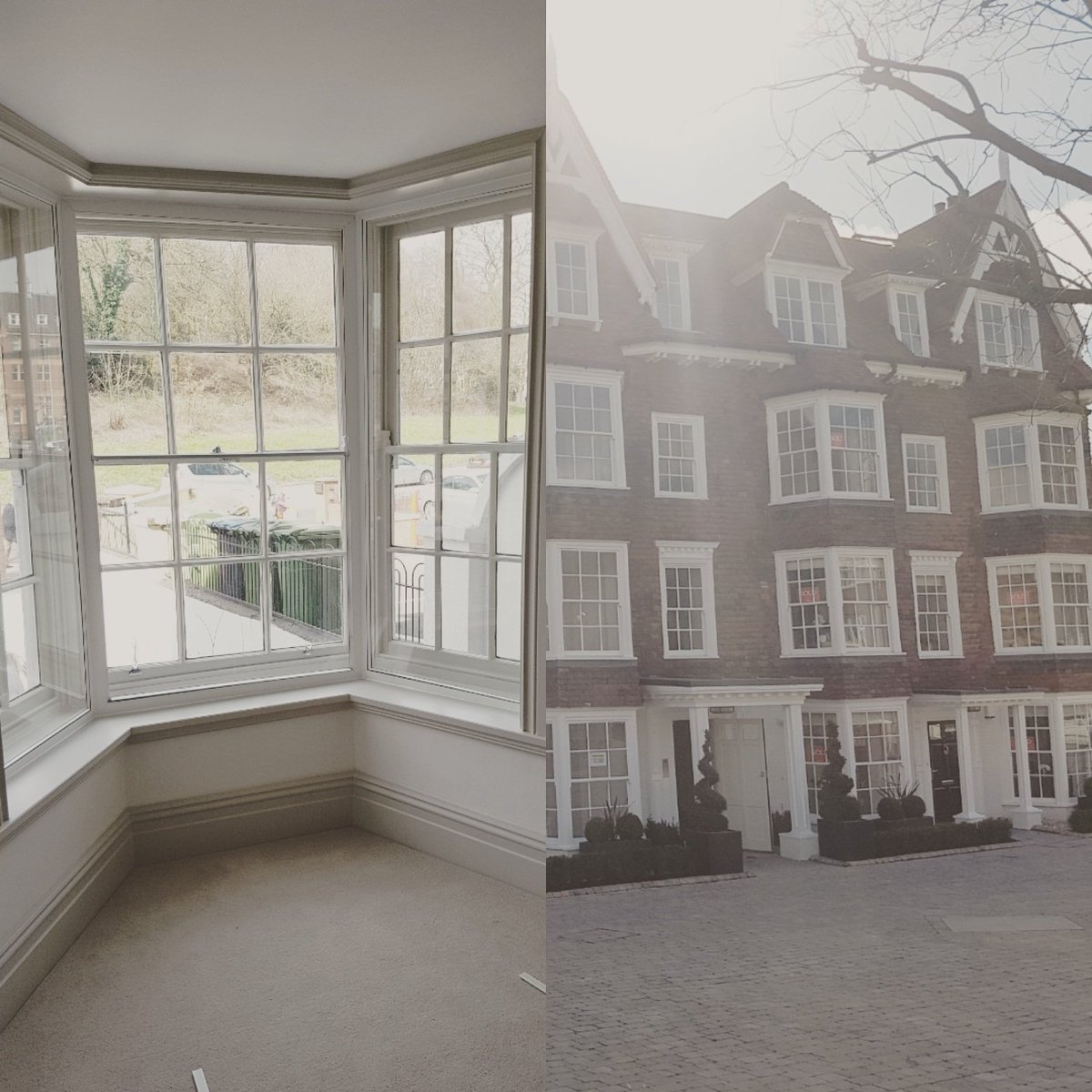sesecondary's tweet photo. So we started this job last week in Tunbridge wells and completed it on Tuesday 62 windows in 3 days  the client was so happy that we are now out to measure there new offices https://t.co/f4d5CBu7SP