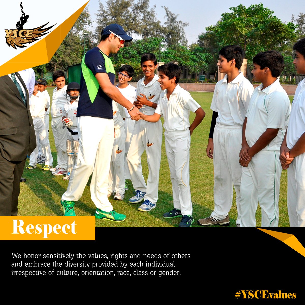 YSCEofficial's tweet photo. #YSCEvaues | Join India's leading cricket development academy today!
For queries, call Yogin at +91.8130434787

#GoYSCE #YSCE #Cricket #YuvrajSingh @YUVSTRONG12 @YSCEofficial #sports https://t.co/k0BNUwFScp