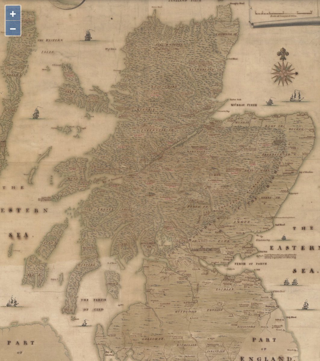 natlibscotmaps's tweet photo. Fascinating 1731 #map of #Scotland showing #clans and their territories, including the number of men who joined the 1715 Rising. It shows the military strength of the #Jacobites in the turbulent years leading up to the Battle of #Culloden.

Zoom in: https://t.co/1DETwjeSvs https://t.co/YyPLNwpPDY