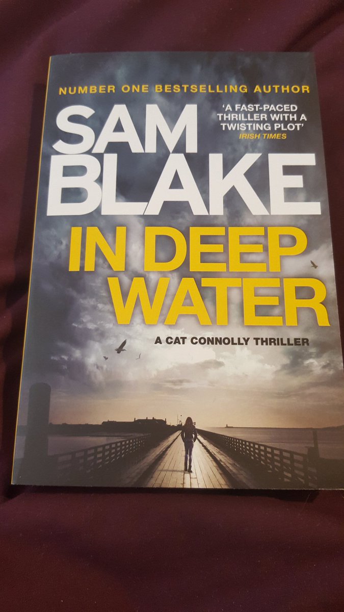 Lizzy11268's tweet image. Last for today (I'll do more tomorrow) but certainly not least really looking forward to the next Cat Connolly thriller! 
#InDeepWater 
#bookpost